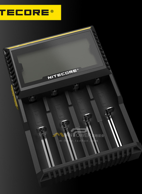 NiteCore奈特科尔I2/I4/D4智能充电器数码液晶充电器/18650/16340