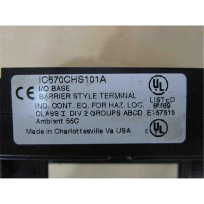 议价IC670CHS101 GE