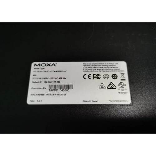 议价PT-7528-12MSC-12TX-4GSFP-HV-HV工业交换机MOXA