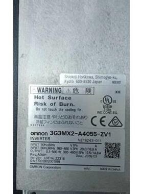 议价 变频器 3G3MX2-A4055-ZV1 3G3MX2-A4075-ZV1