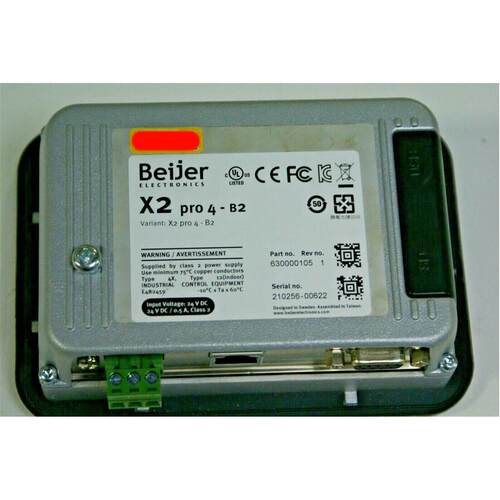 议价BEIJER ELECTRONICS X2 pro4 B2 24VDC 卡件