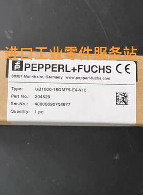 议价P+FUB1000-18GM75-E4-V15传器204529