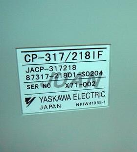 议价CP-317/218IF YASKAWA PLC/DCS机器人