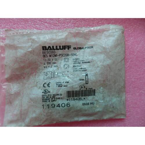议价BALLUFF BES M12MI-PSC20B-S04G BES0060
