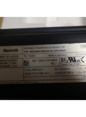 议价 MSK040B-0450-NN-M1-UP0-NNNN 7260310014835 R911321452