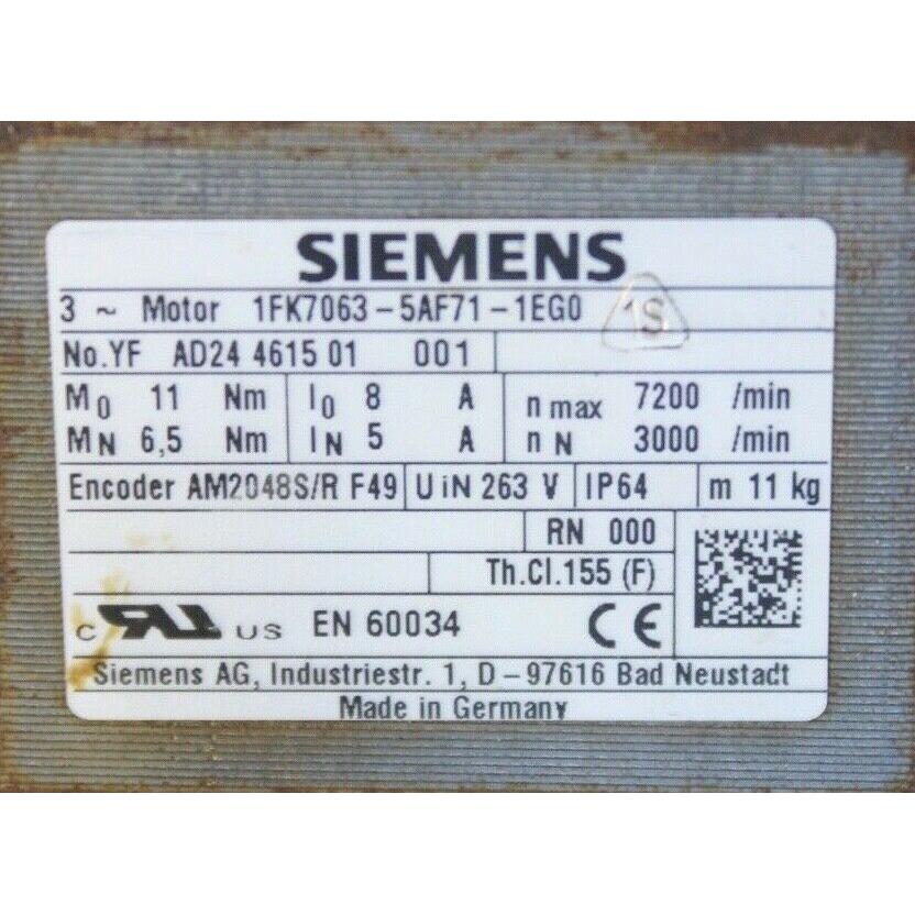 议价1FK7063-5AF71-1EG0 伺服电机