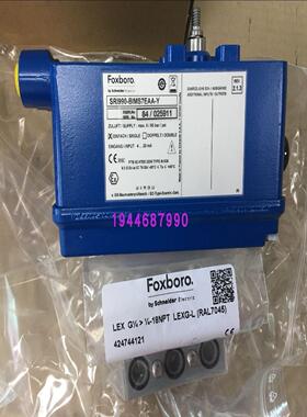 议价FOXBORO-Eckardt阀门定位器SRD991-BDNS7EA4NY-V01
