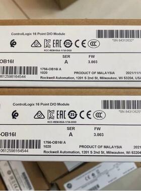 议价1756-OB16I 罗克韦尔CompactLogix系列 DC 4A/2A Powe