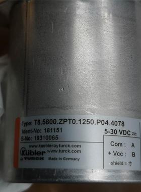 议价T8.5800.ZPTO.1250.P04.4078库伯勒编码器
