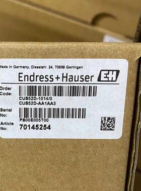 议价CUS52D-AA1AA3 E+H浊度仪传器CUS52D-AA1AA2