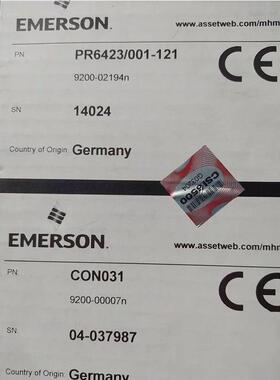 议价EPRO传器PR6423/001-121 9200-021954N CON031 9200-00007N