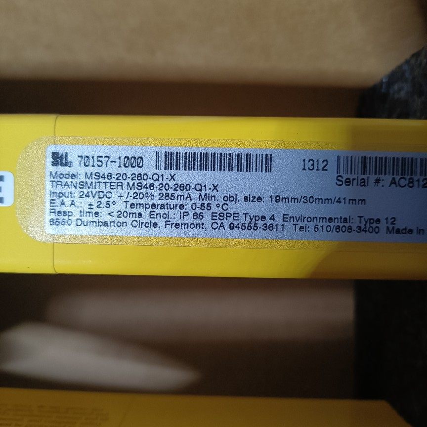 议价光栅 MS46SR-20-260-Q1-15X-15R- NO - FP 70156-3928