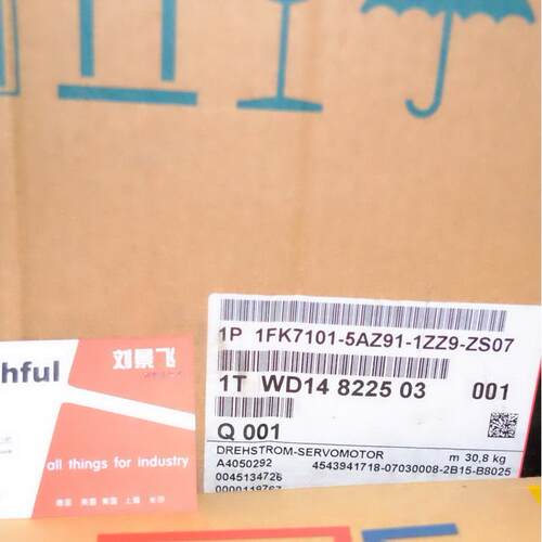 议价 00-119-767 库卡机器人伺服电机 1FK7101-5AZ91-1ZZ9-Z S07