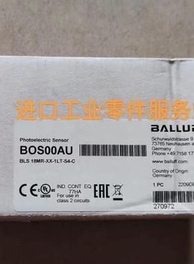 议价BALLUFFBOS00AU对射光电传器BLS 18MR-XX-1LT-S4-C