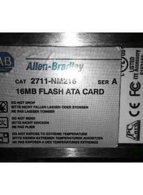议价 2711-NM216 2711NM216 罗克韦尔 存储卡