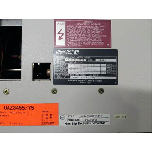 议价Reliance ELECTRIC UAZ3455/3475 POWER UNIT 卡件