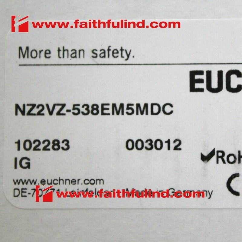 议价Euchner 102283 安士能安全开关 NZ2VZ-538E-M5MDC
