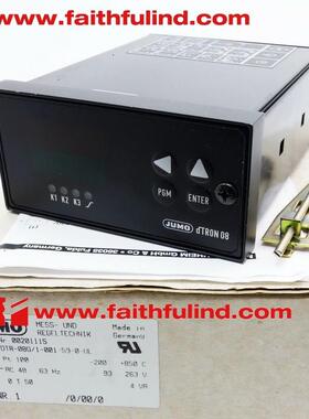 议价Jumo 00201115 久茂温控器 DTR-08Q/1-001-59-0-UL dTron 08