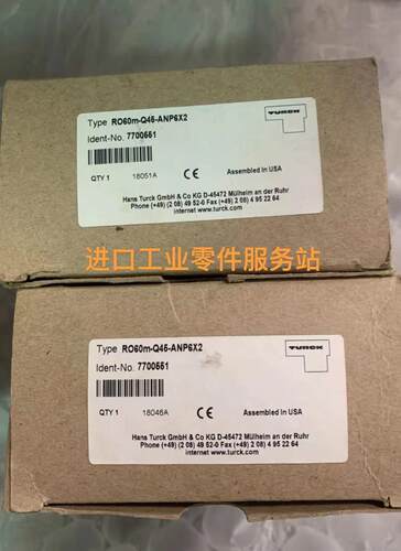 议价TURCKRO60m-Q45-ANP6X2光电传器7700551