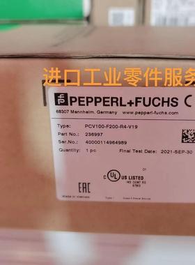 议价P+FPCV100-F200-R4-V19-6011 259538编码器