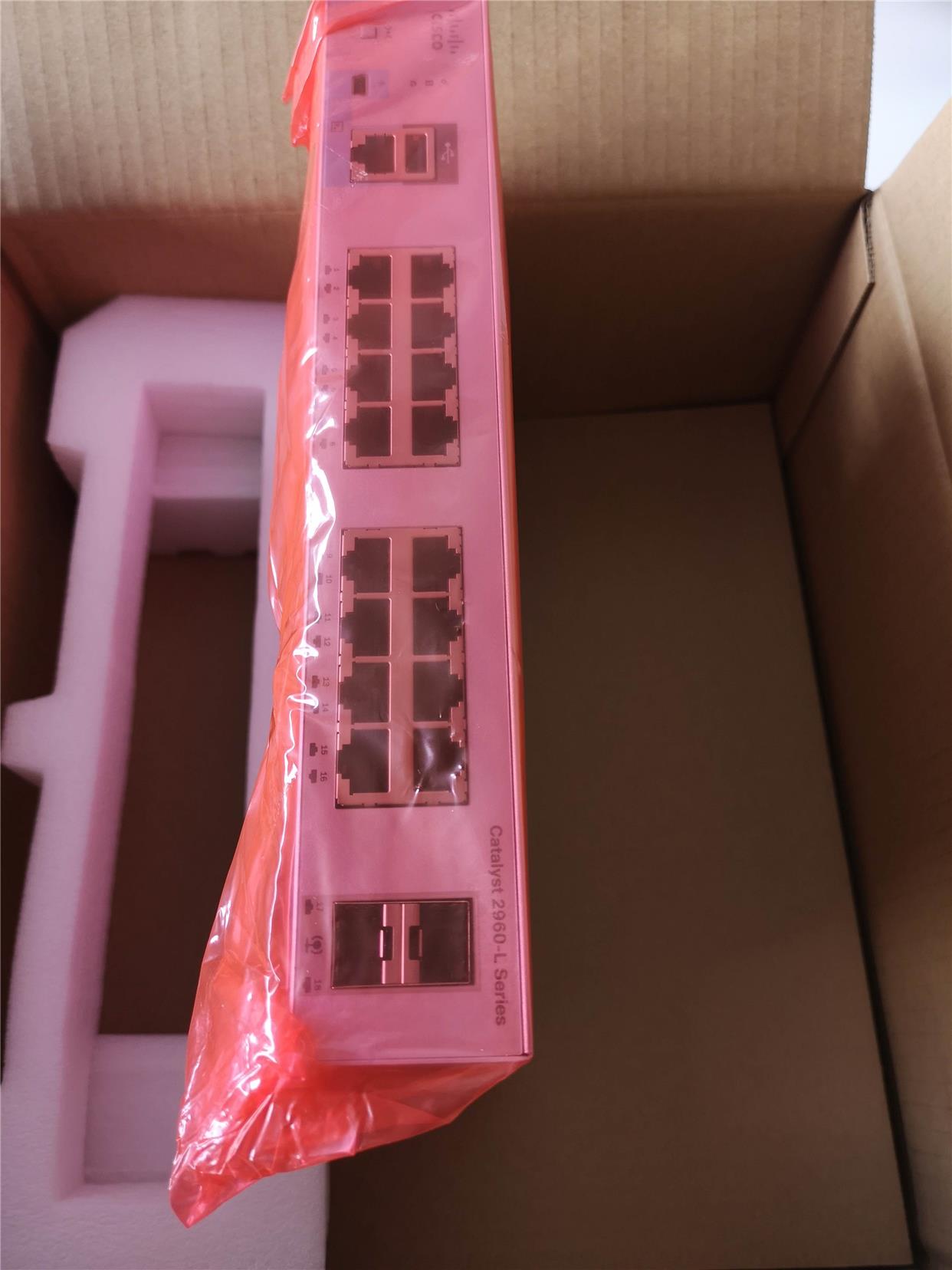 议价WS-C2960L-16TS-LL JP)16口千兆以太网交换机