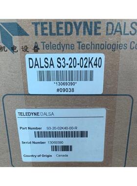 议价DALSAS3-20-02K40-00-R高速工业黑白2K线扫相机