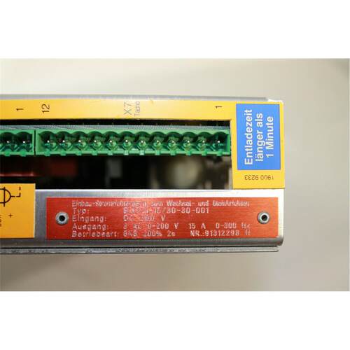 议价Baumuller BUS21-15/30-30-001 Servo controller