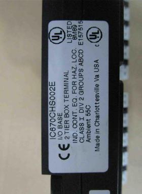 议价IC670CHS002 GE