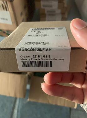 议价2761619 SUBCON 15 HD/M-SH连接器