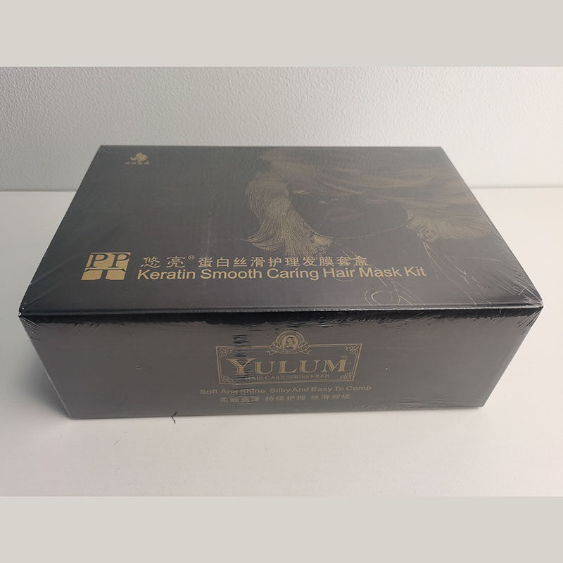 YULUM悠亮蛋白丝滑护理发膜套装改善干枯毛躁头发打结倒膜焗油膏