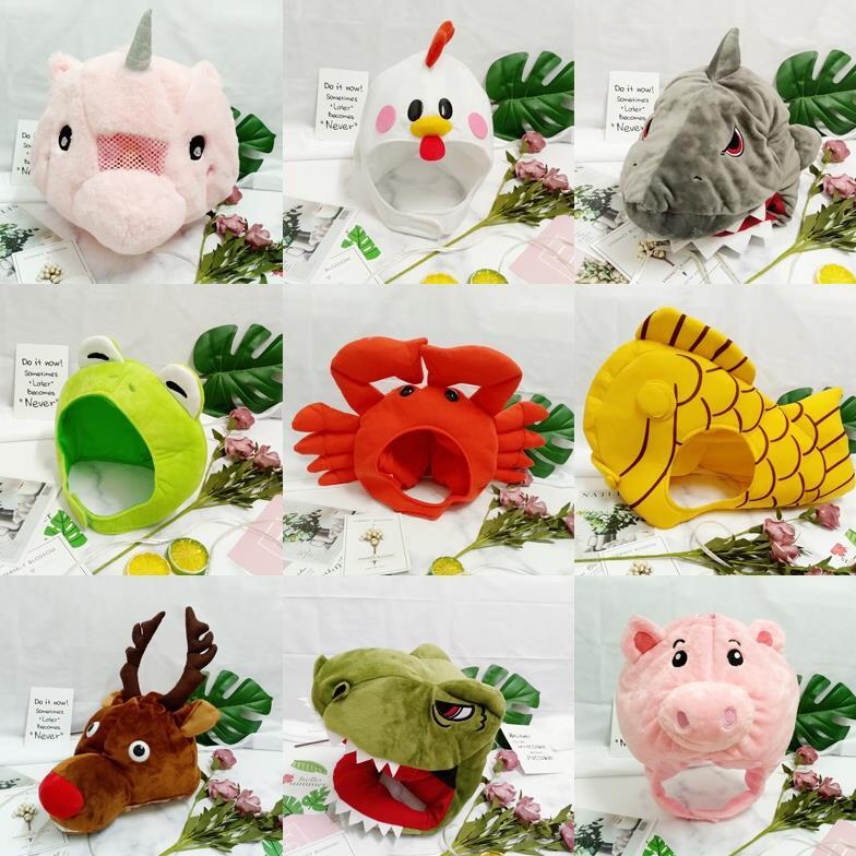 Crab Headgear Goose pineapple octopus Salted fish Taiyaki dove Shark Koala hatin the Accessories/Leather belt/Hat/Muffler , Hat  category - from Buy2taobao.com to provide professional Taobao agent buy service
