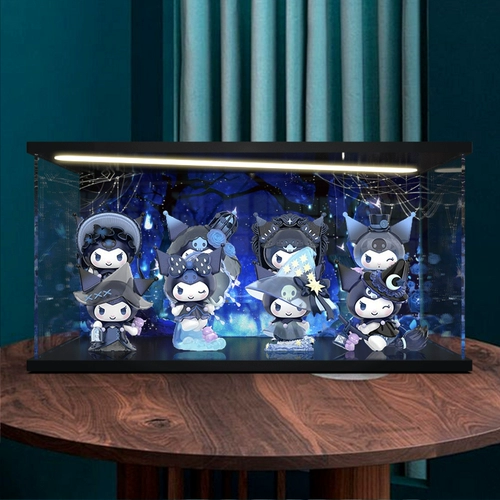 Применимо к церемонии церемонии ведьмы Toptoy Sanrio Cool Local Hand -Handled Acril Transparent Dust Cover Box