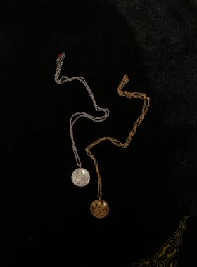 文殊项链 | 925银  | 直径2CM，厚 0.3CM线长 45CM