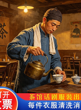 民国话剧长衫茶馆出租服