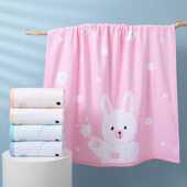 纯棉加厚一面纱布一面毛圈童被婴幼儿童宝宝吸水浴巾冰舒毯毛巾被