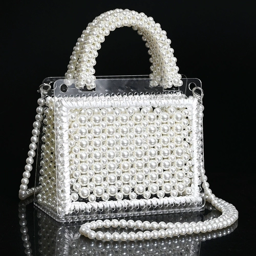 Браслет из бисера ручной работы из жемчуга, набор материалов, сумка через плечо, DIY, яркий броский стиль, популярно в интернете