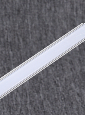 青璨灯带白色超薄铝槽客厅卧室吊顶双眼皮线性灯槽石膏线氛围铝槽