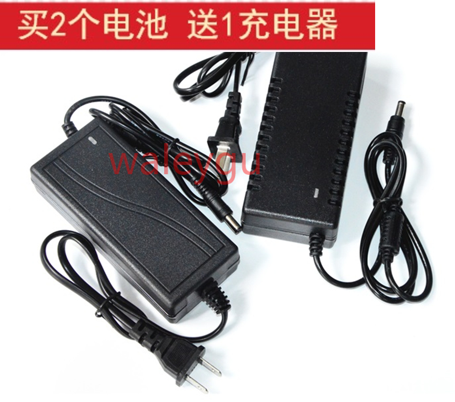 康视乐 劲拓 大容量锂电池12V60AH 80A100A圆头DC头 充电器电源线