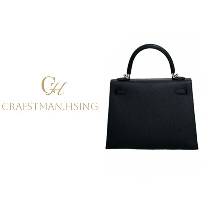 【匠者老邢】硬凯25蜡线手工缝制 Epsom掌纹头层牛皮 优雅气质