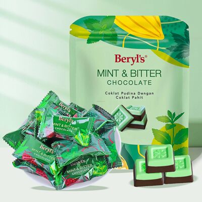 倍乐思薄荷味巧克力与苦巧克力