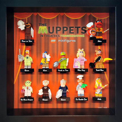 包邮礼物积木收纳创意相框适用布偶历险记71033乐高人仔抽抽乐02