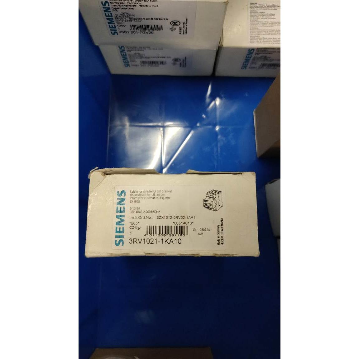 【工控数码】西门子断路器3RV1021－1KA10 9－12.5A议价