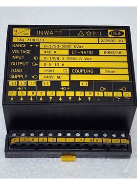 询价DEIF Taq-210dg/3 Inwatt Var Transducteur 0-3000VAR 0-10V
