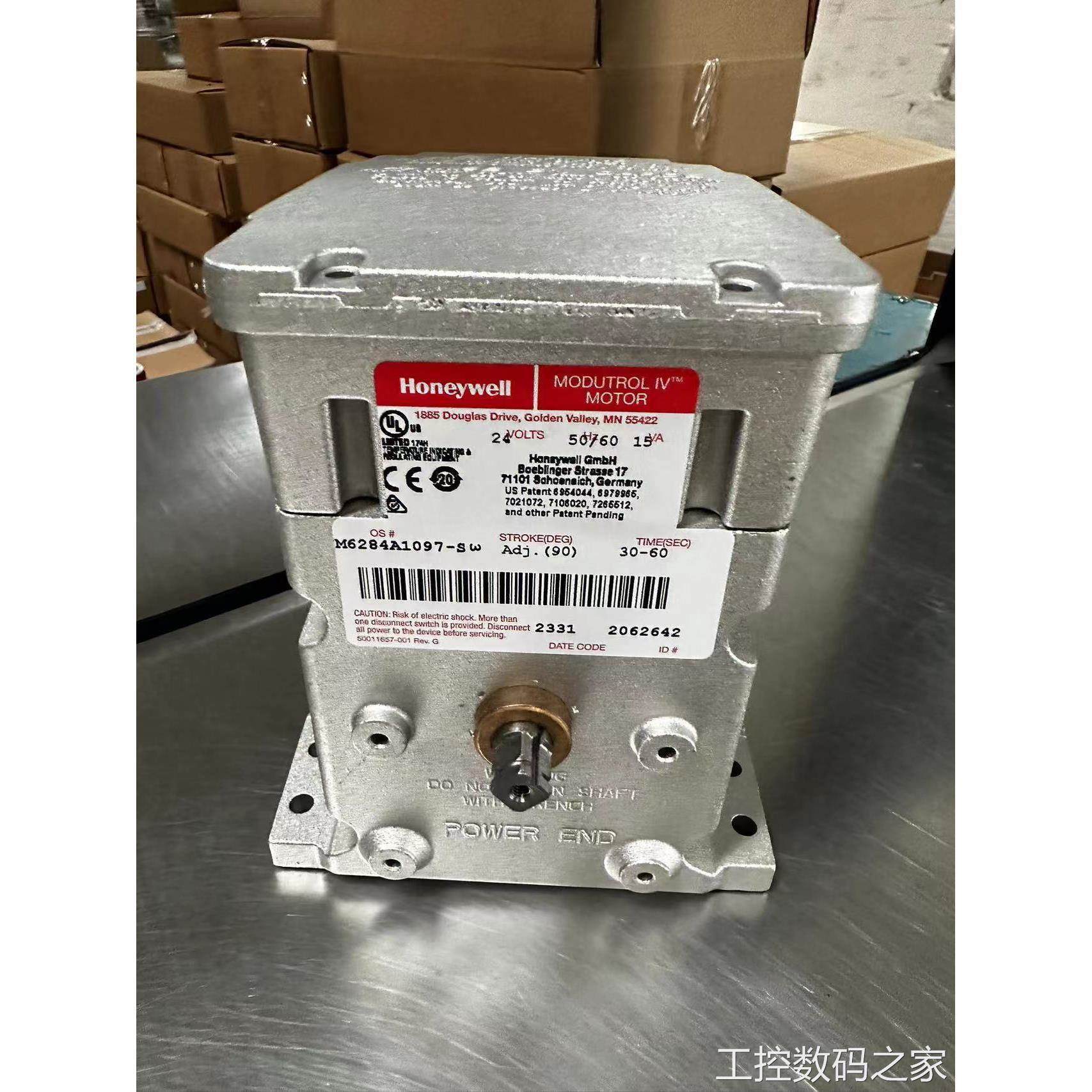 询价Honeywell电动马达M6284A1097伺服比例调节阀电动执行器议价