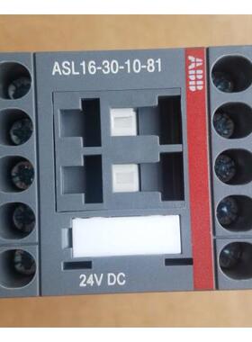 询价原装ABB直流线圈接触器 ASL16-30-10-81 24VDC议价