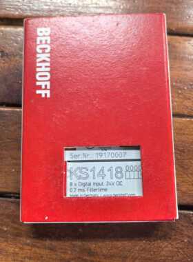 全新原装 BECKHOFF 倍福 KS1418 成色非常漂亮议价