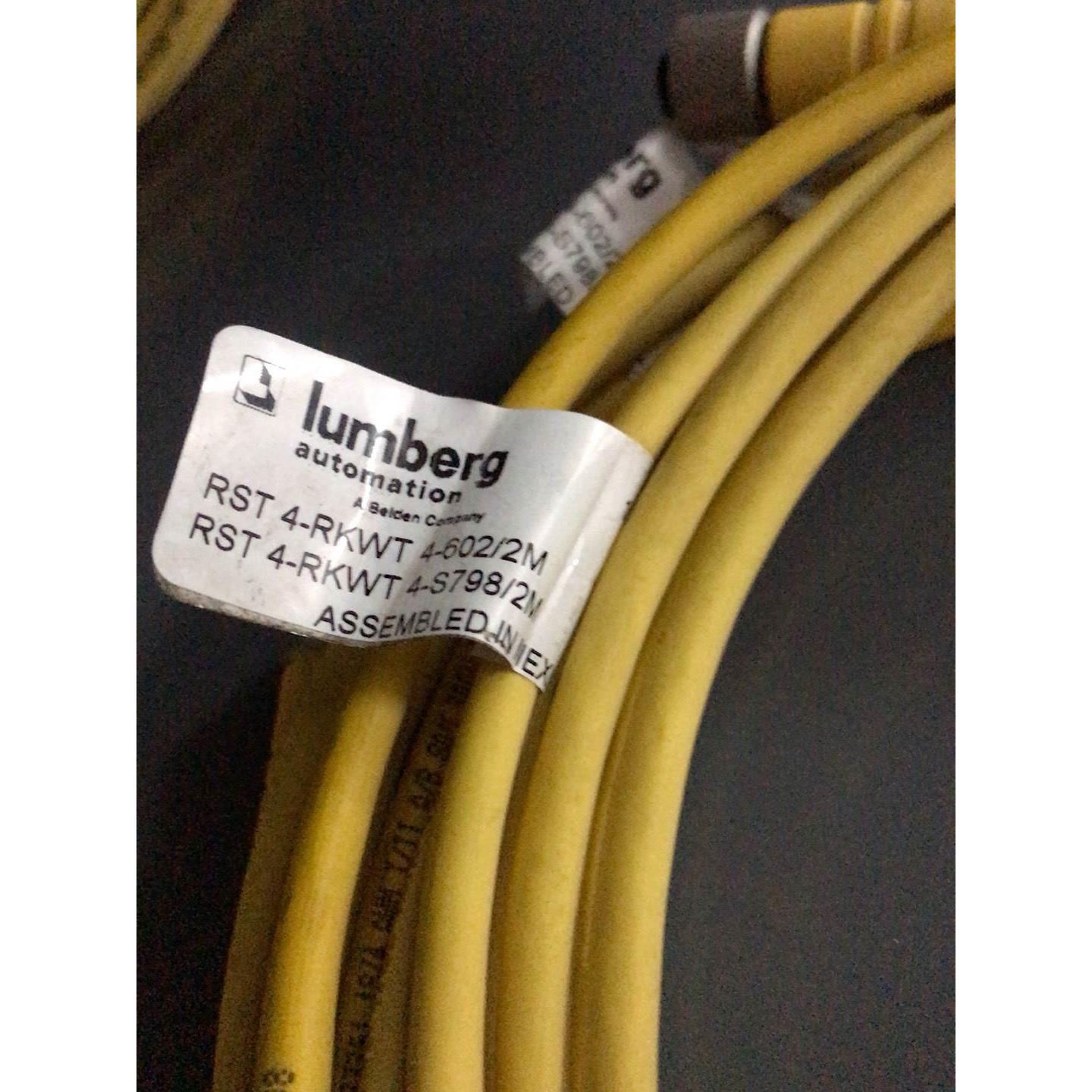 【工控数码】lumberg 隆堡传感器电缆RST4-RKWT4-602/议价