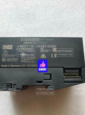 询价95新西门子6ES7 151-7AA21-0AB0原装6ES7151-7AA21-O