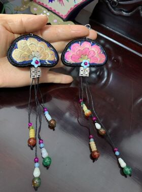 长款夸张纯银耳环