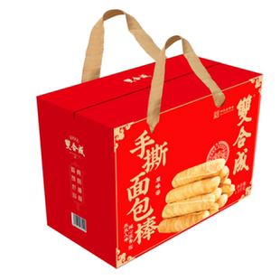 【1月最新日期】双合成手撕面包棒 礼盒装 原味特价 批发